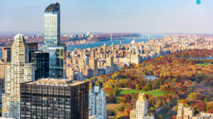 Manhattan Fall Foilage - Central Park - Canva