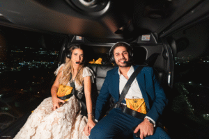 Couple - Proposal - Helicopter