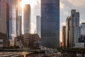 Hudson Yards - The Vessel - The Highline - Wikimedia Commons