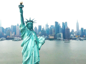 Estátua da Liberdade - Horizonte de Nova York - iStock